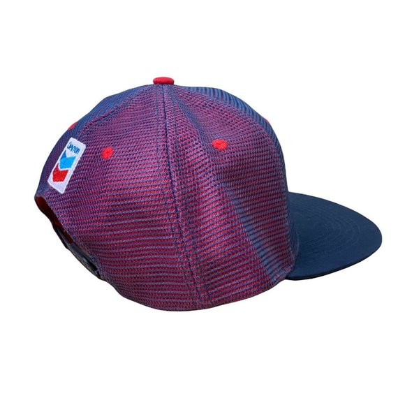 Los Angeles Angels Sixth Man Chevron Promotional Hat Cap Mesh Snap Back Ball Cap - Picture 6 of 11